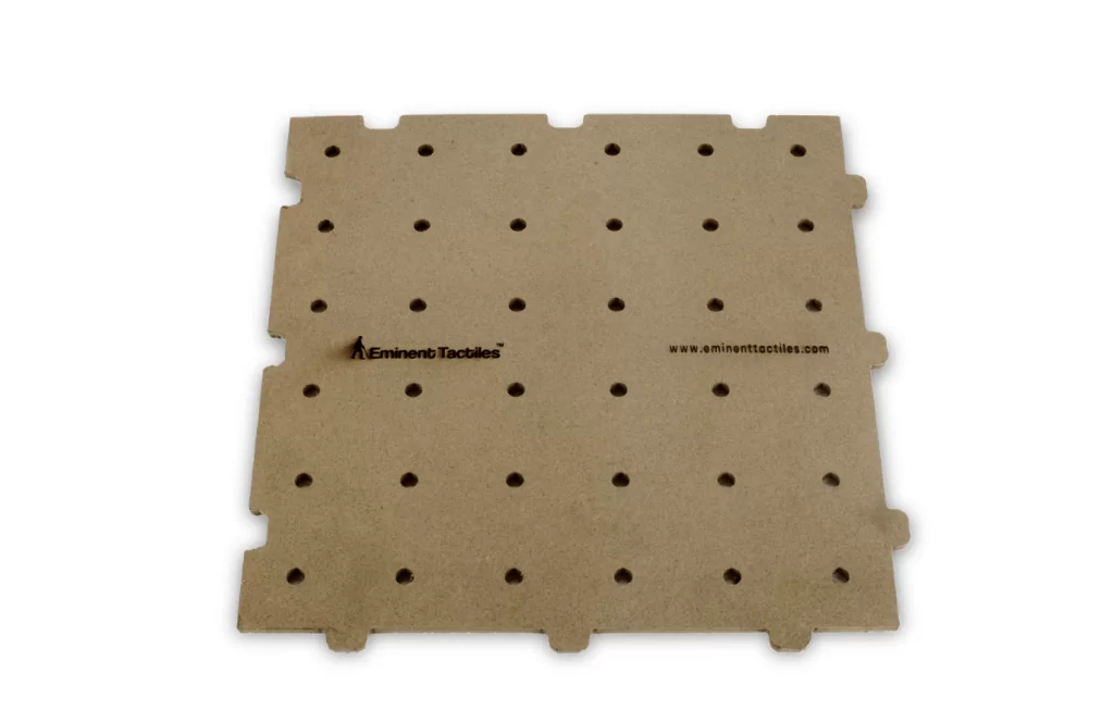 Tactile Stud with Stem Installation Template 