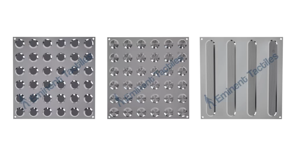 SS tactile indicator tiles