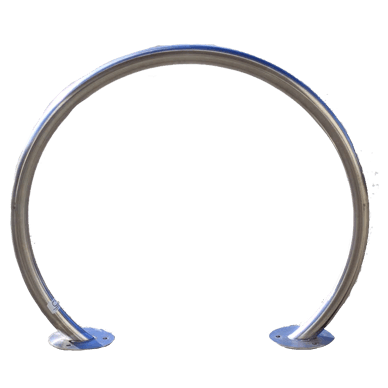 Round Top Surface Mounted Bicycle Stand