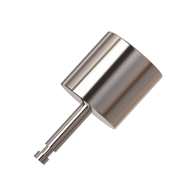 Cylindrical Top Stainless Steel Skate Stud