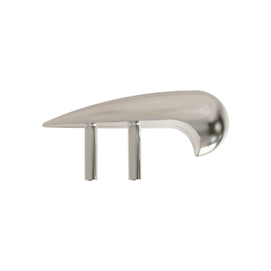 Stainless Steel Swoosh Edge Protector