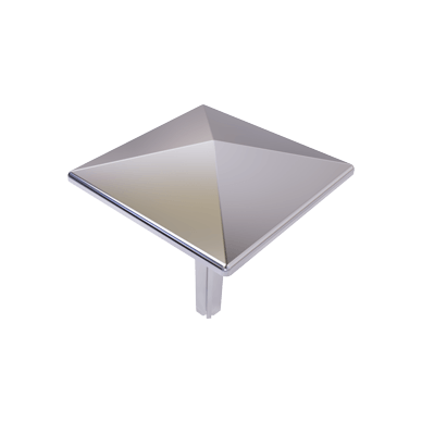 Stainless Steel Road Stud With Pyramid Top