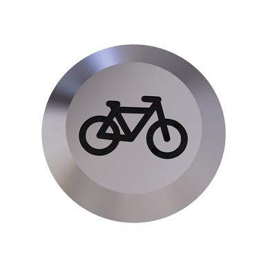 Stainless Steel Cycle Way Marking Stud