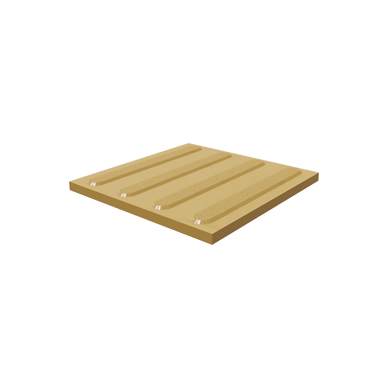 Porcelain Directional Tactile Tile