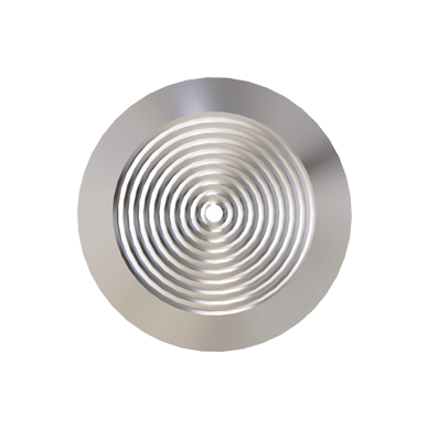 Hollow Back SS Tactile Stud with Poly Sleeve