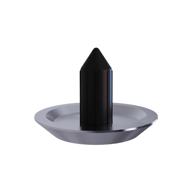 Hollow Back SS Tactile Stud with Poly Sleeve