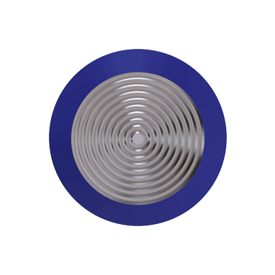 Tactile Stud with Poly Insert on Edges