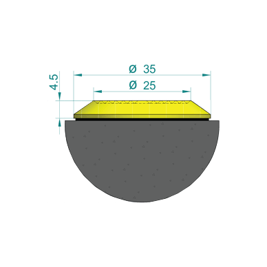 Self Adhesive PU Tactile Stud