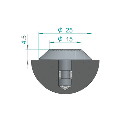 Tactile Positional Stud