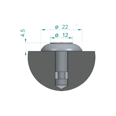 Aluminum Truncated Dome